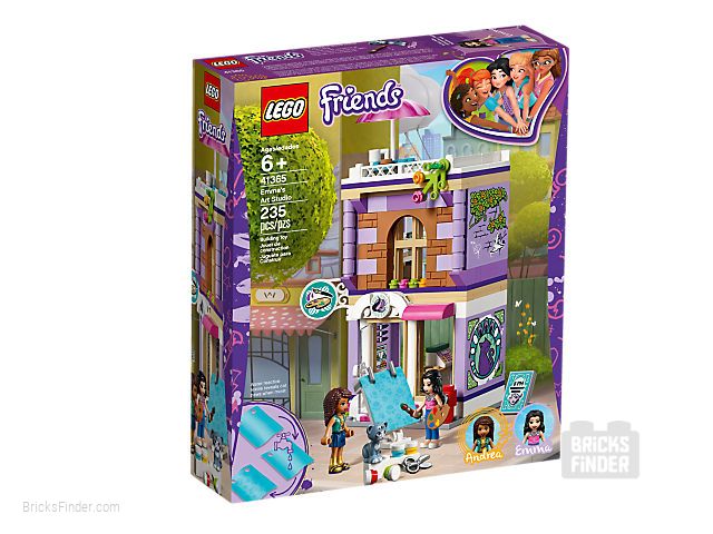 LEGO 41365 Emma's Art Studio Box