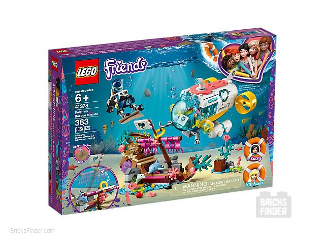 LEGO 41378 Dolphins Rescue Mission Box
