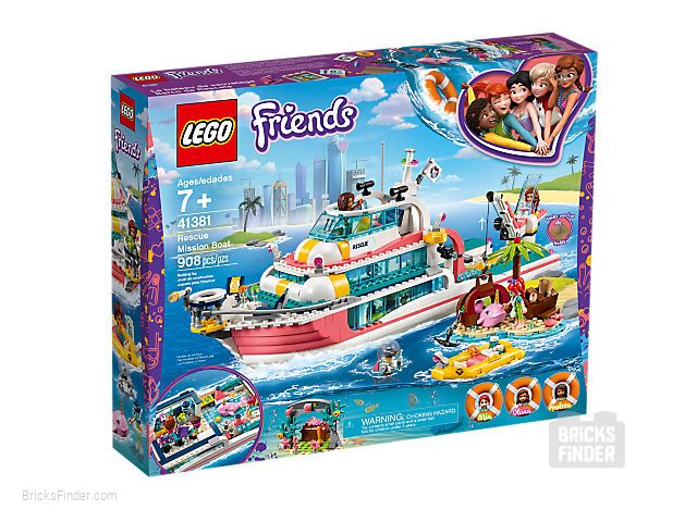 LEGO 41381 Rescue Mission Boat Box