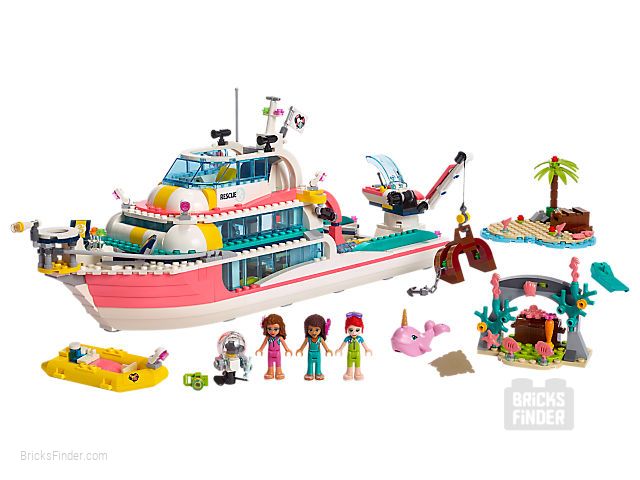 LEGO 41381 Rescue Mission Boat Image 1