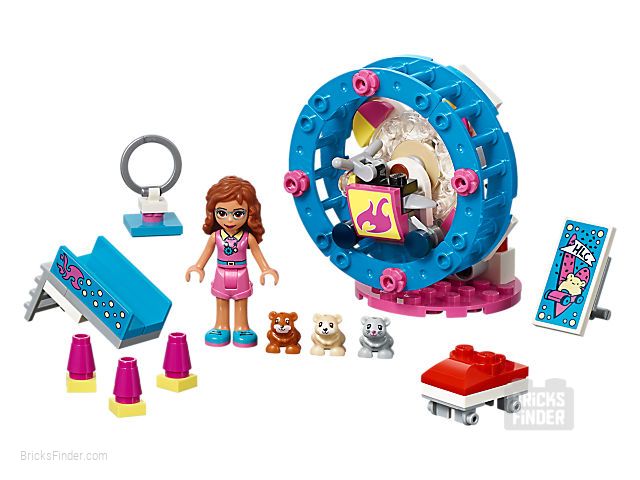 LEGO 41383 Olivia's Hamster Playground Image 1