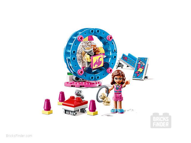 LEGO 41383 Olivia's Hamster Playground Image 2