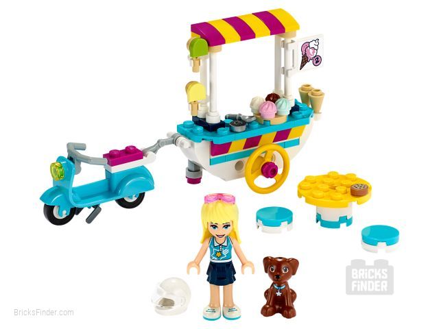 LEGO 41389 Stephanie's Mobile Ice Cream Cart Image 1