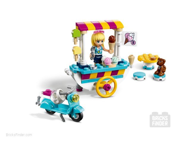 LEGO 41389 Stephanie's Mobile Ice Cream Cart Image 2