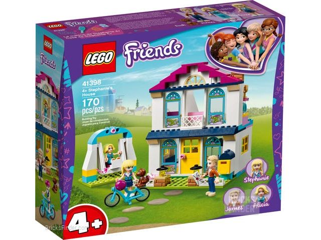 LEGO 41398 4+ Stephanie's House Box