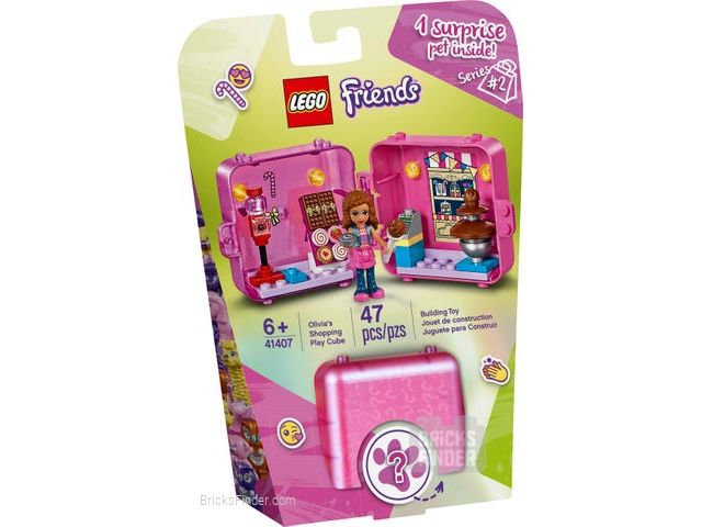 LEGO 41407 Olivia's Play Cube - Sweet Shop Box
