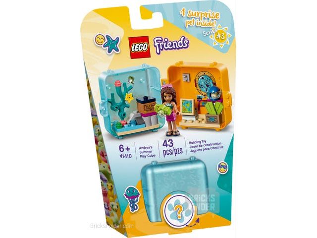 LEGO 41410 Andrea's Summer Play Cube Box