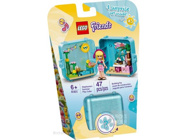 LEGO 41411 Stephanie's Summer Play Cube Box