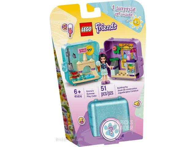 LEGO 41414 Emma's Summer Play Cube Box