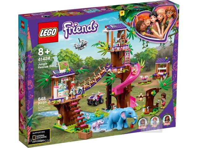 LEGO 41424 Jungle Rescue Base Box