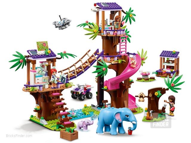 LEGO 41424 Jungle Rescue Base Image 2