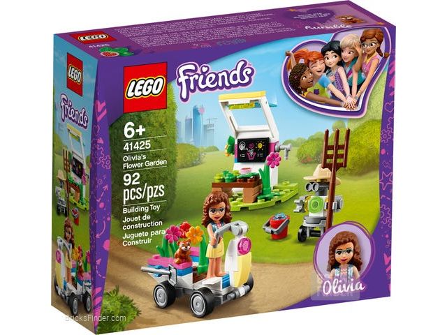 LEGO 41425 Olivia's Flower Garden Box