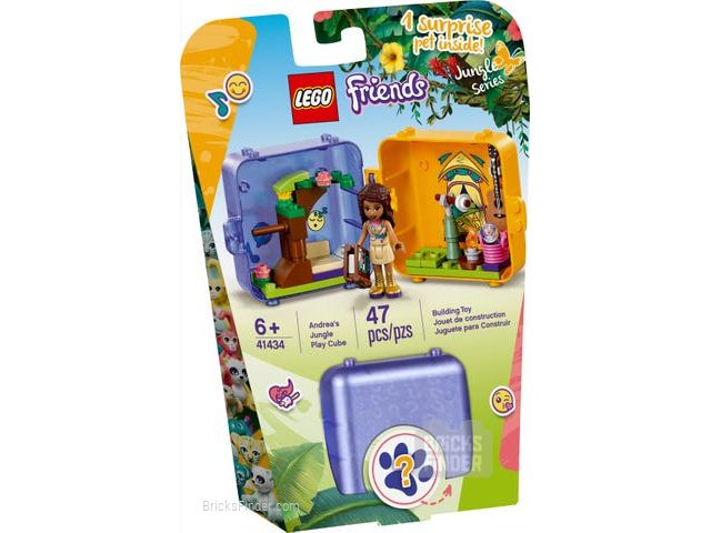 LEGO 41434 Andrea's Jungle Play Cube Box