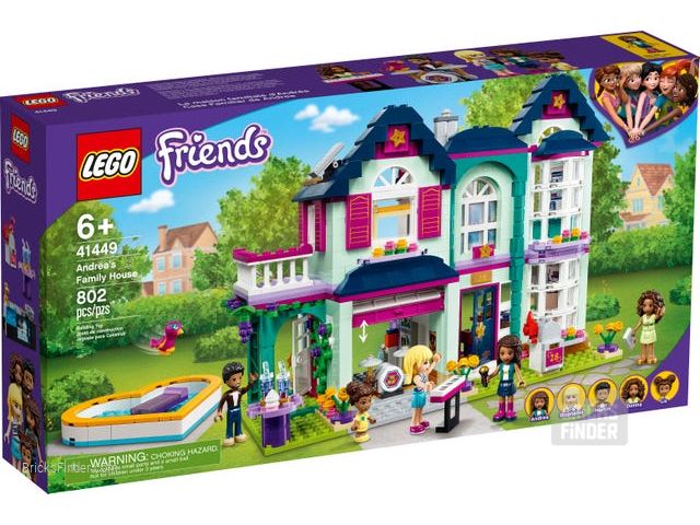 LEGO 41449 Andrea's Family House Box
