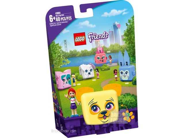 LEGO 41664 Mia's Pug Cube Box