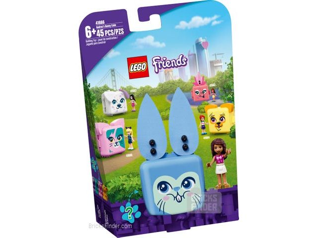 LEGO 41666 Andrea's Bunny Cube Box