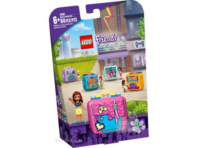 LEGO 41667 Olivia's Gaming Cube Box