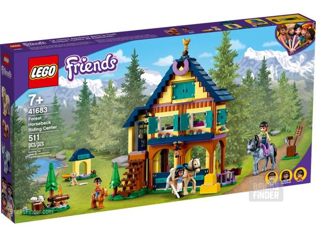 LEGO 41683 Forest Horseback Riding Center Box