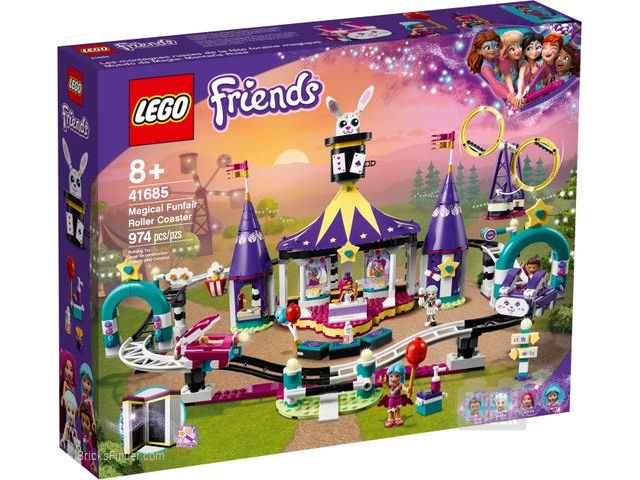LEGO 41685 Magical Funfair Roller Coaster Box