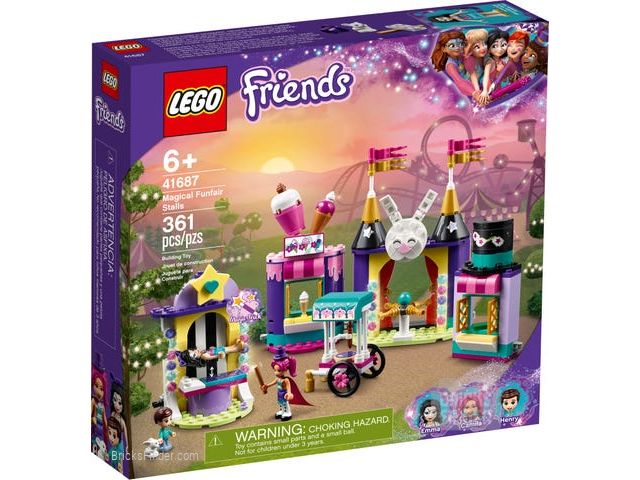 LEGO 41687 Magical Funfair Stalls Box