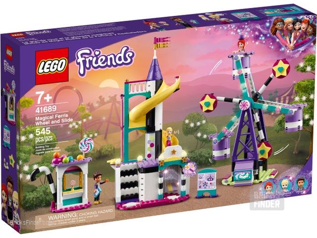 LEGO 41689 Magical Ferris Wheel and Slide Box
