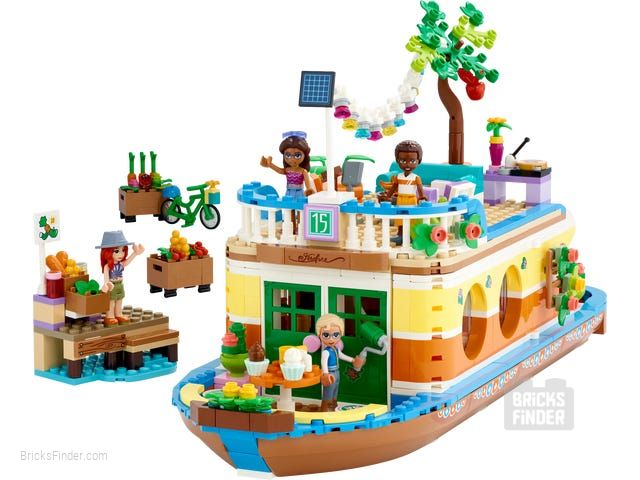LEGO 41702 Canal Houseboat Image 1