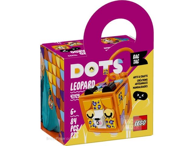 LEGO 41929 Bag Tag Leopard Box