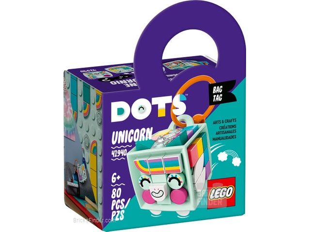 LEGO 41940 Bag Tag Unicorn Box