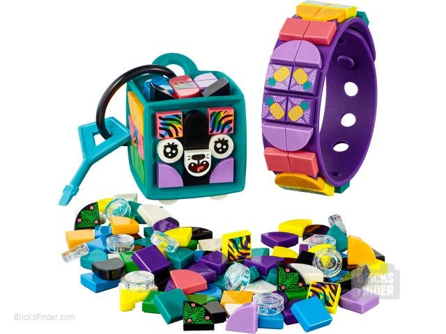 LEGO 41945 Neon Tiger Bracelet & Bag Tag Image 1