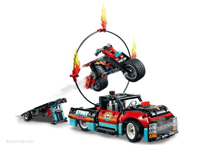 LEGO 42106 Stunt Show Truck & Bike Image 2