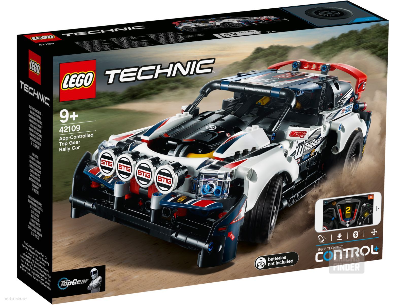 LEGO 42109 Раллийная машина Топ Гир (Technic) | BricksFinder.com - Поиск  лучших цен на конструкторы LEGO® в Беларуси