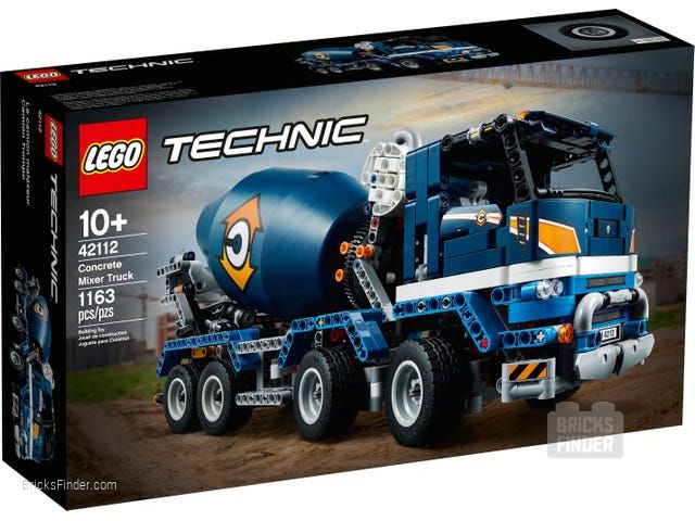 LEGO 42112 Concrete Mixer Truck Box