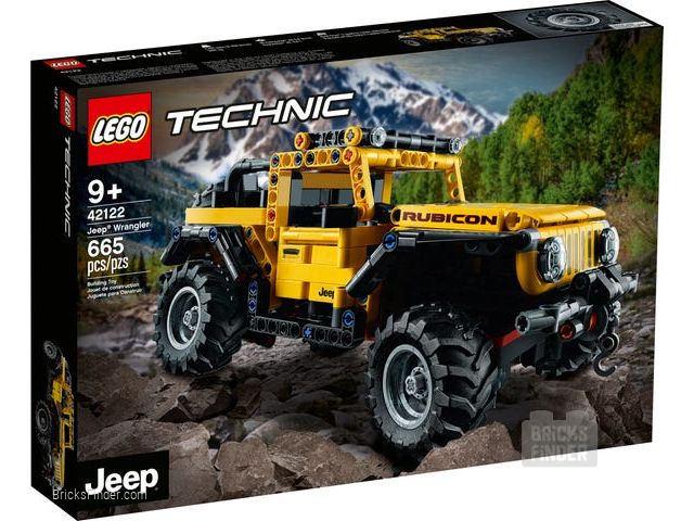 LEGO 42122 Jeep Wrangler Box