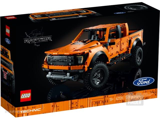LEGO 42126 Ford F-150 Raptor Box