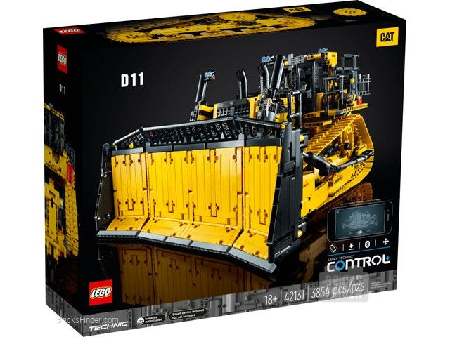 LEGO 42131 App-Controlled Cat D11 Bulldozer Box