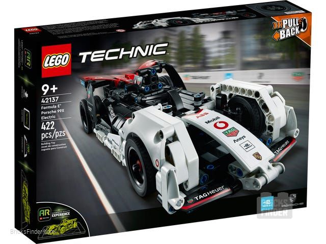 LEGO 42137 Formula E Porsche 99X Electric Box