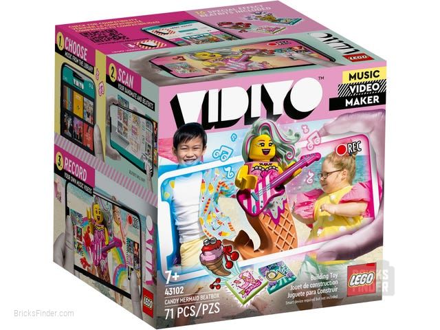 LEGO 43102 Candy Mermaid BeatBox Box