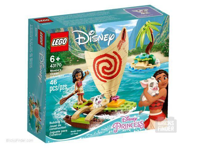 LEGO 43170 Moana's Ocean Adventure Box