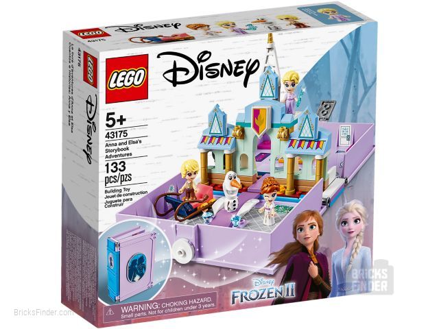 LEGO 43175 Anna and Elsa's Storybook Adventures Box