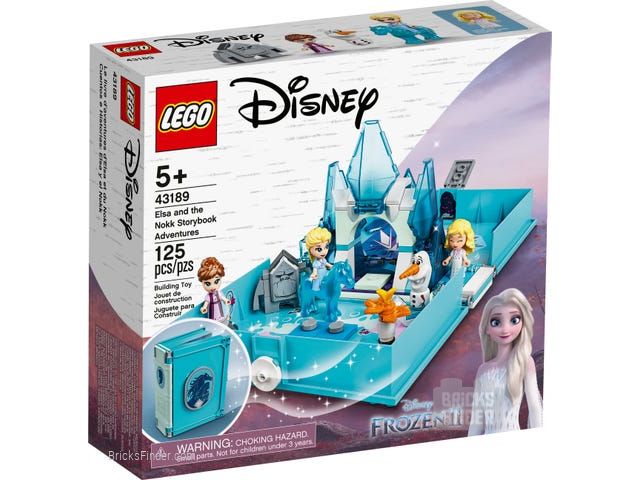 LEGO 43189 Elsa and the Nokk Storybook Adventures Box