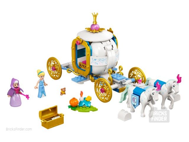 LEGO 43192 Cinderella’s Royal Carriage Image 1