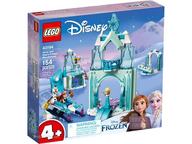 LEGO 43194 Anna and Elsa's Frozen Wonderland Box