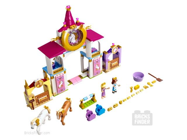 LEGO 43195 Belle and Rapunzel's Royal Stables Image 1