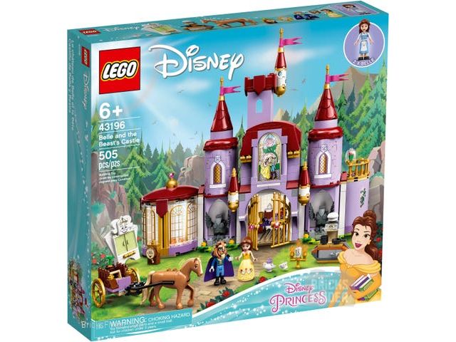 LEGO 43196 Belle and the Beast's Castle Box