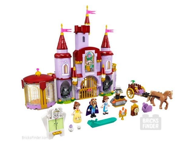 LEGO 43196 Belle and the Beast's Castle Image 1