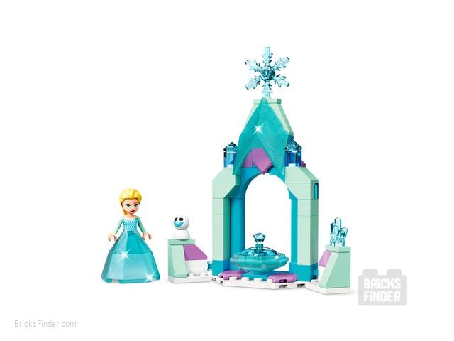 LEGO 43199 Elsa’s Castle Courtyard Image 1