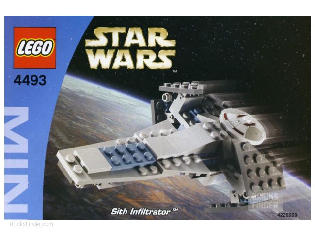 LEGO 4493 Sith Infiltrator Box