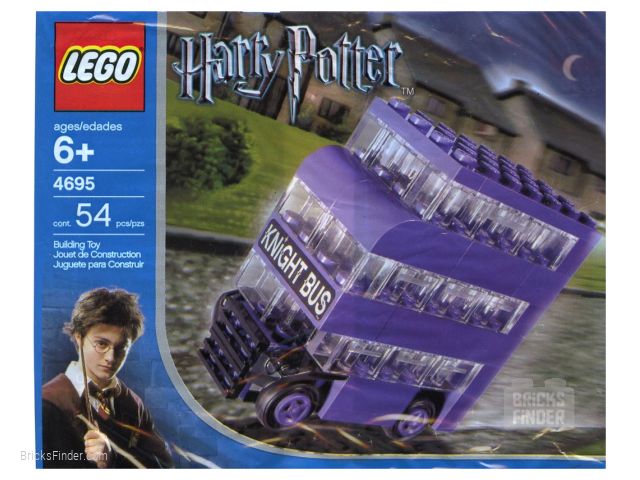 LEGO 4695 Mini Harry Potter Knight Bus Box