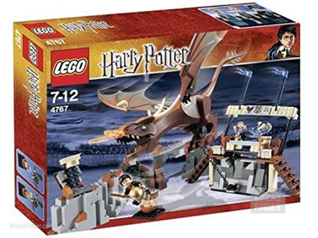 LEGO 4767 Harry and the Hungarian Horntail Box