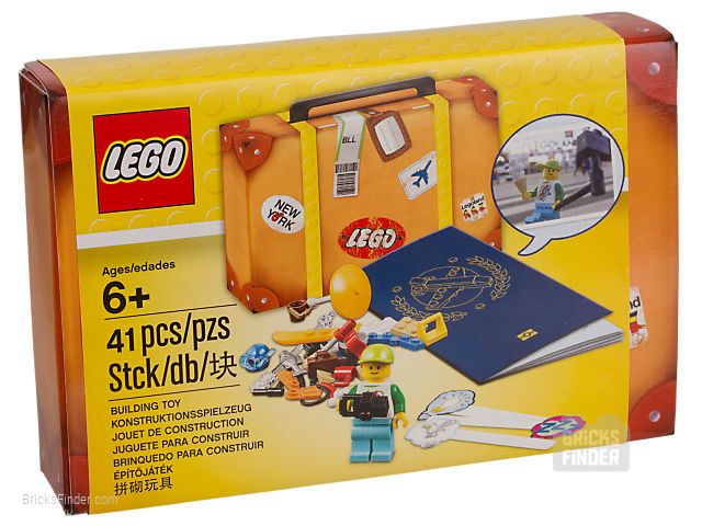 LEGO 5004932 Travel Building Suitcase Box